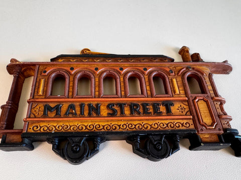 1975 Homco Main Street Wall Decor