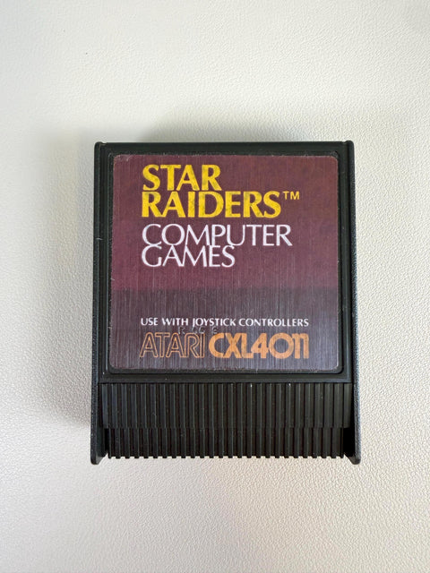 Star Raiders Atari CX14011 Computer Game Cartridge
