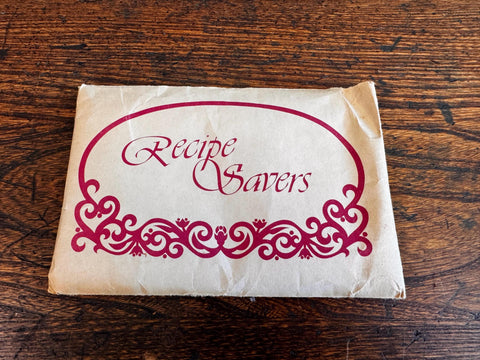 Recipe Savers Plastic Sleeves for 3x5 Recipe Cards by Current, Inc.