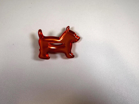 Set of 5 Copper Animal-Shaped Cookie Cutters