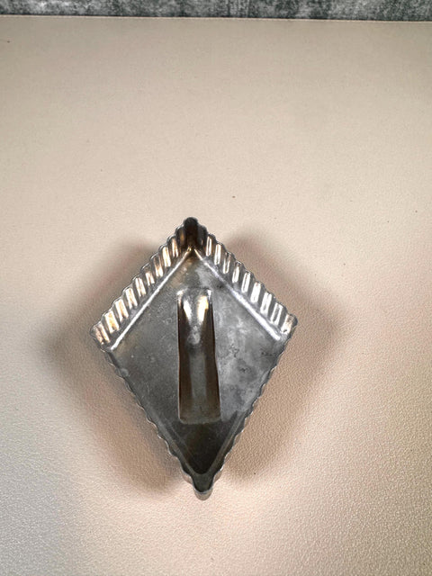 Set of 5 Vintage Aluminum Cookie Cutters with Handles