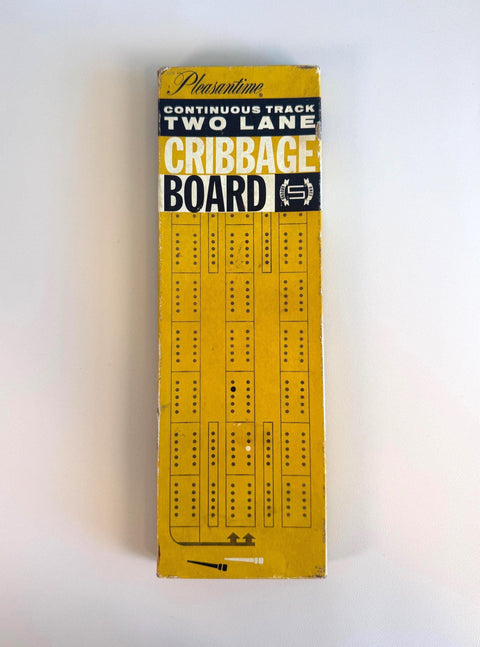 Pleasantime Continuous Track Two Lane Cribbage Board by Pacific Game Co.