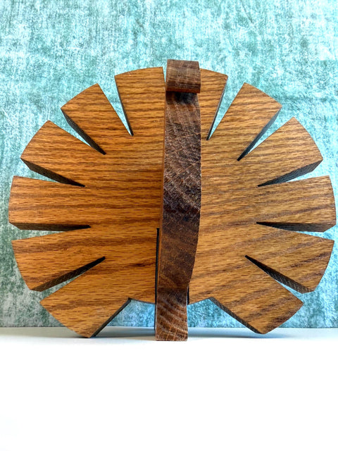 Vintage Wooden Turkey Napkin Holder
