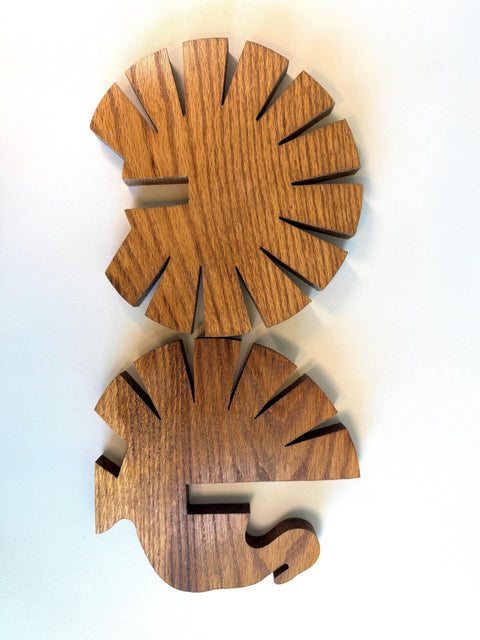 Vintage Wooden Turkey Napkin Holder