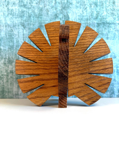 Vintage Wooden Turkey Napkin Holder