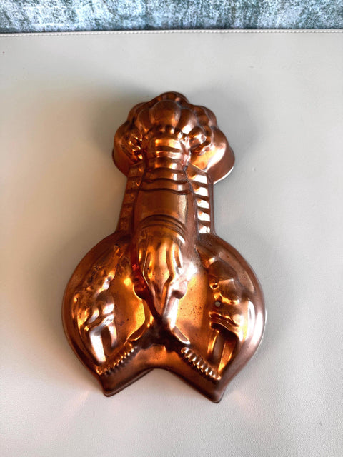 Tagus Portugal Copper Lobster Mold