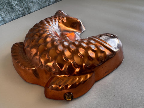 Tagus Portugal Copper Fish Mold