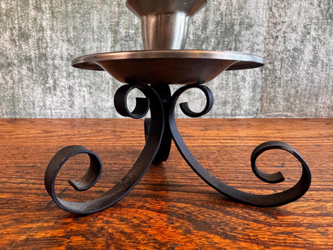 Oneida Custom Stainless Steel Double Candle Holders