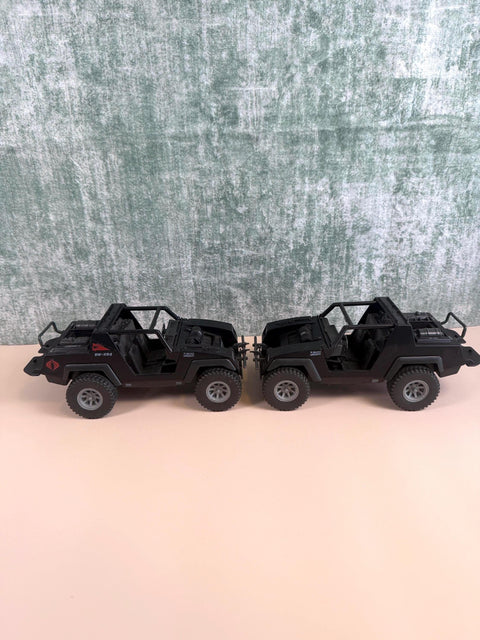 1984 G.I. Joe Cobra Stinger 4WD Jeeps Set of 2 | Vintage Hasbro Vehicles