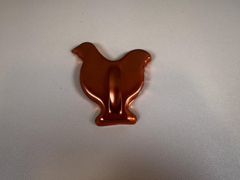 Set of 5 Copper Animal-Shaped Cookie Cutters