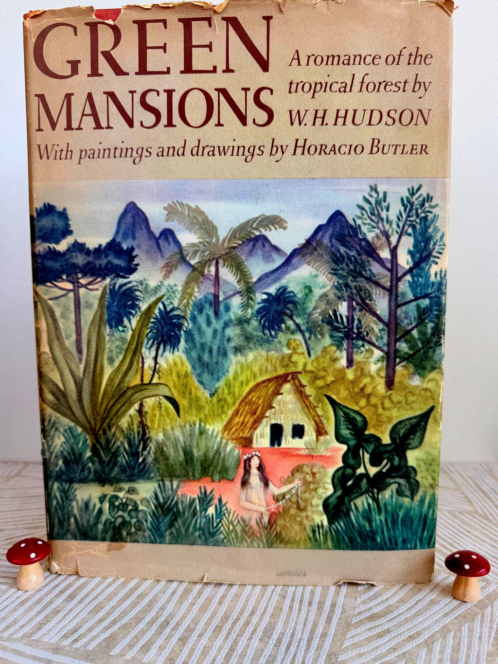 Green Mansions by W. H. Hudson | Illustrated 1959 Hardcover