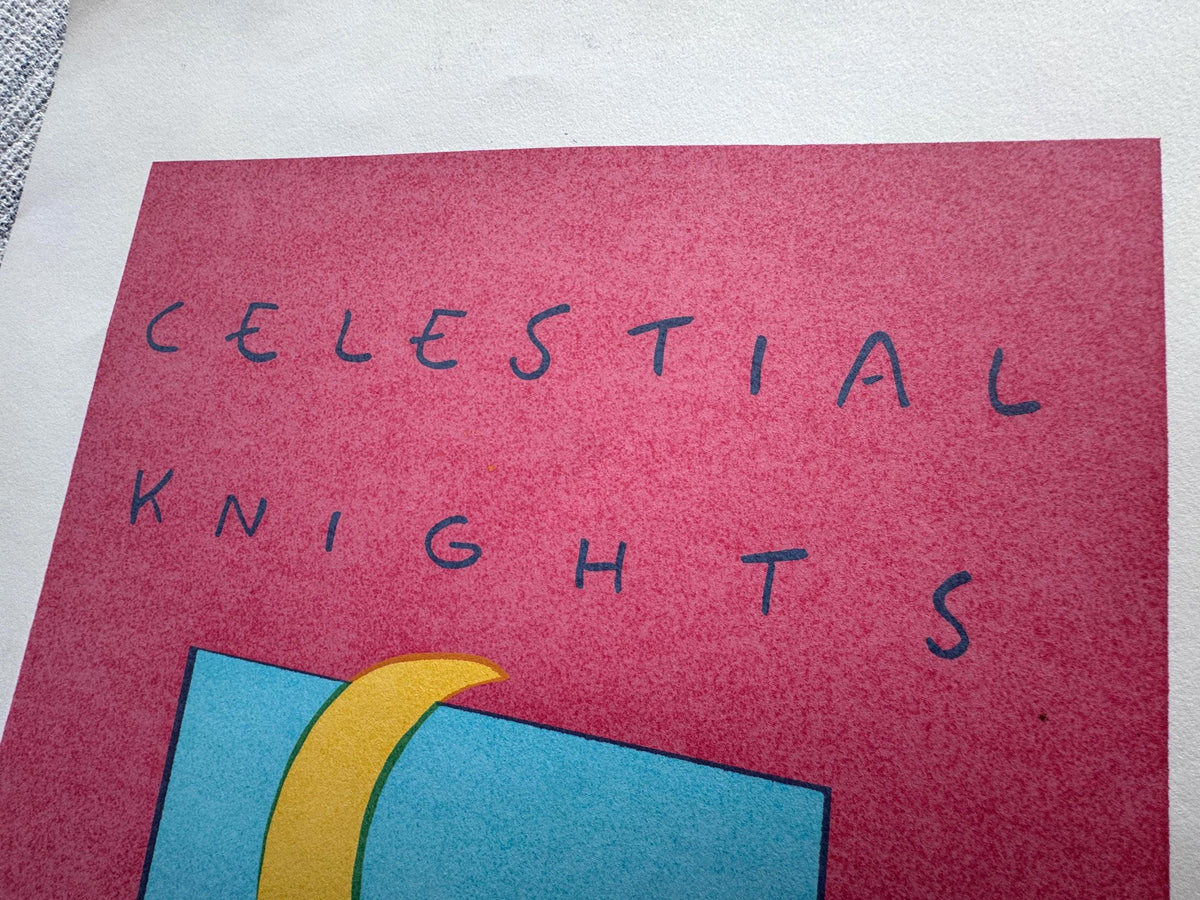 Celestial Knights - 1987 Jazz Fest - Robert Guthrie | Silkscreen (40/200)