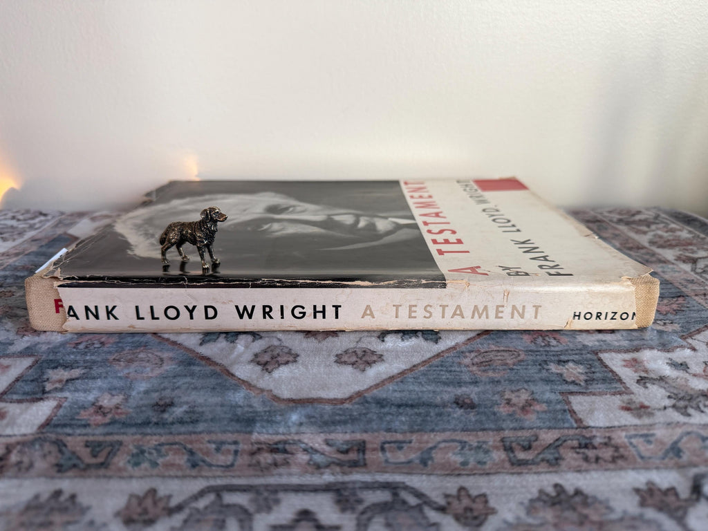 A Testament by Frank Lloyd Wright | 1957 Hardcover