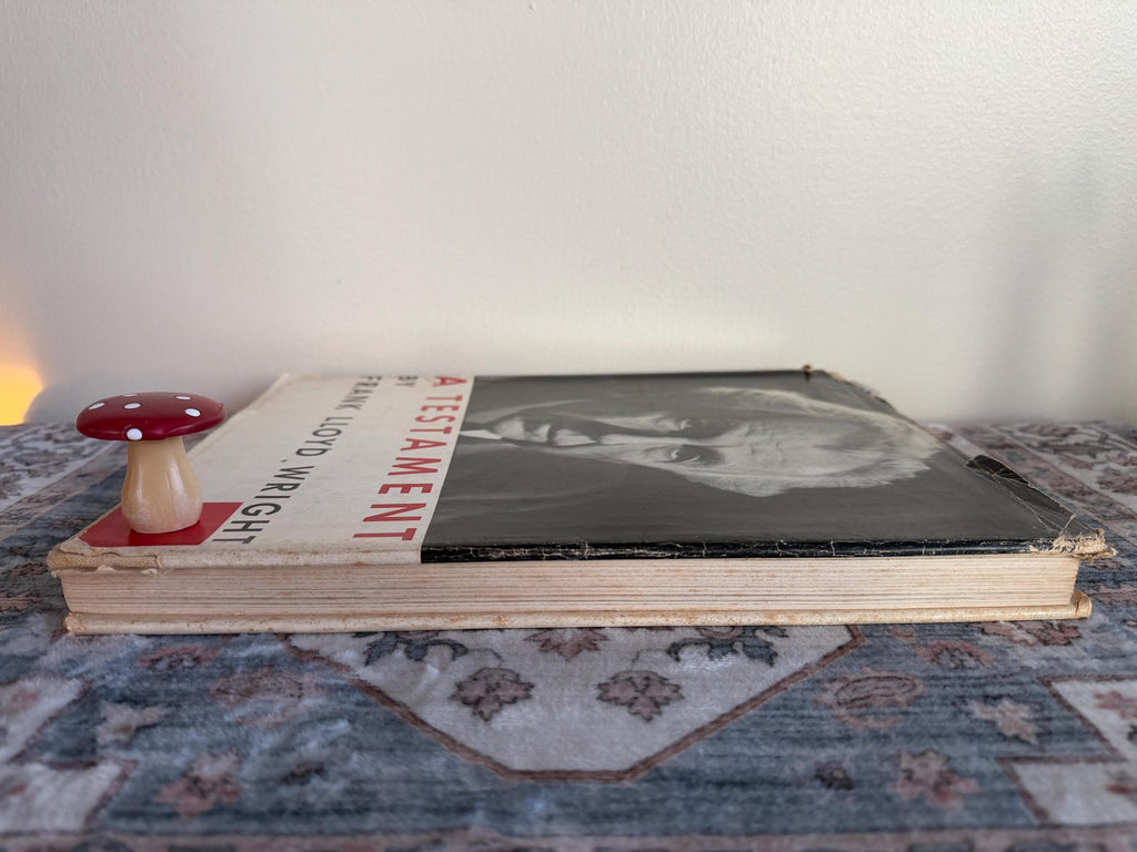 A Testament by Frank Lloyd Wright | 1957 Hardcover