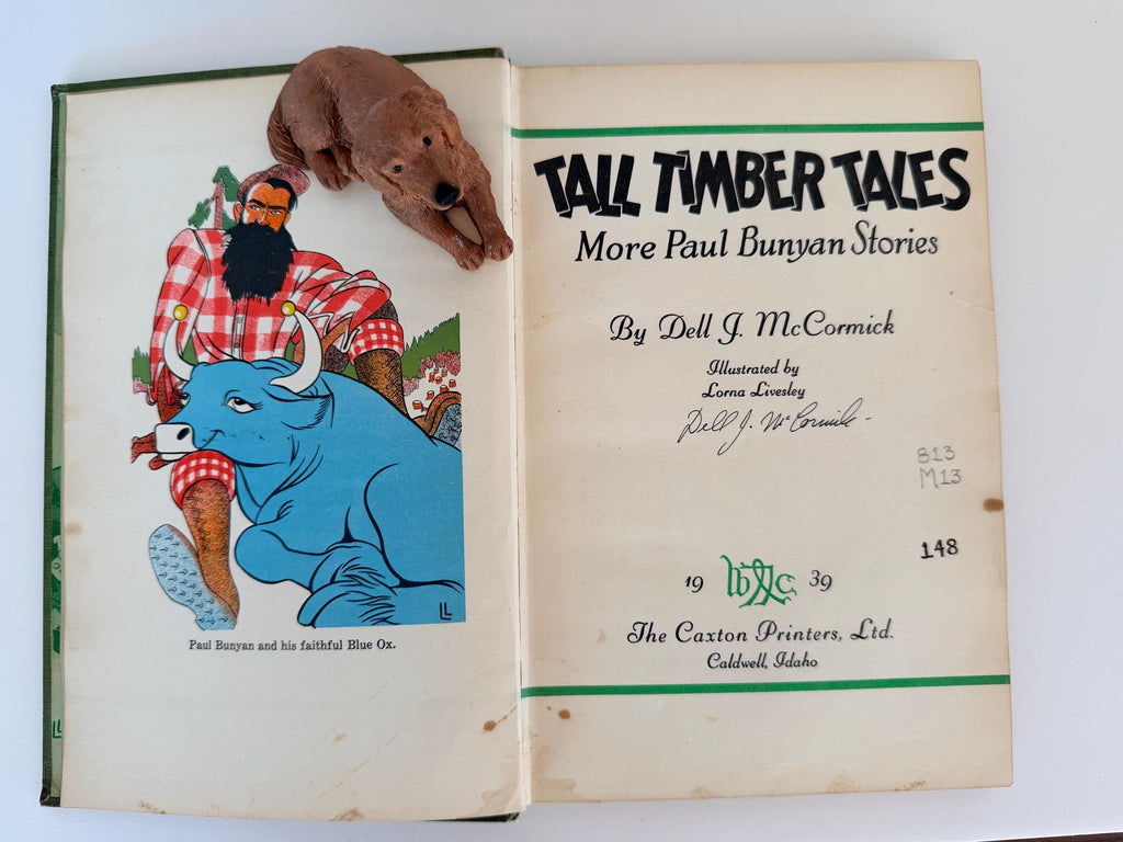 Tall Timber Tales by Dell McCormick | 1939 Hardcover
