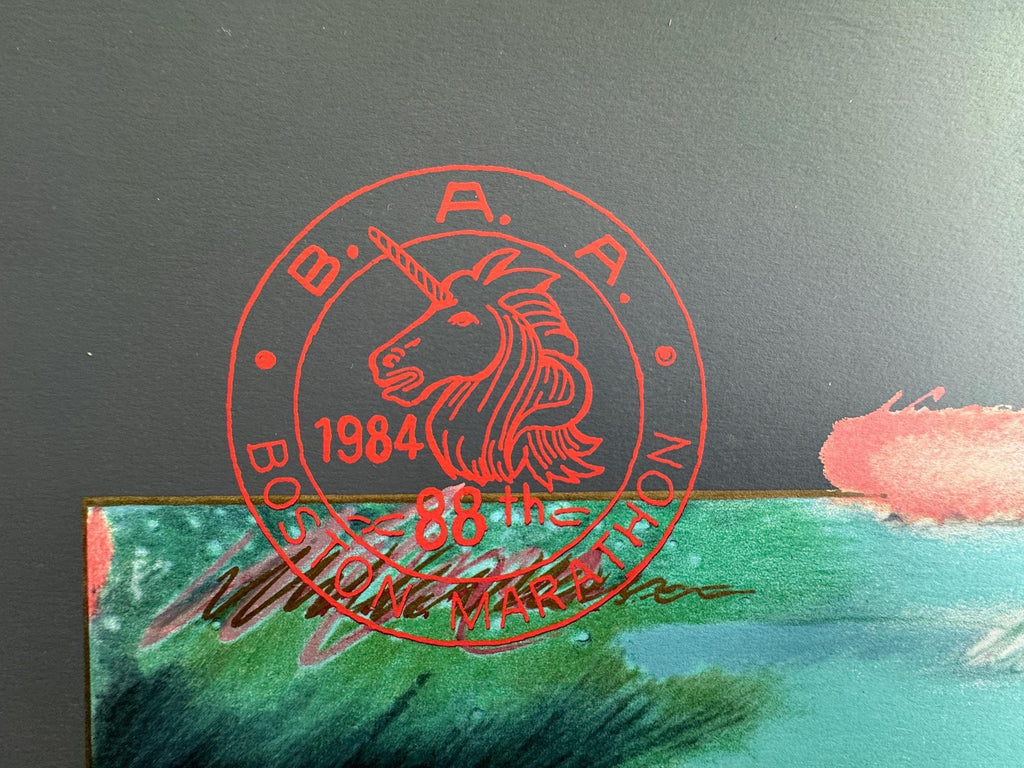 Boston Marathon – 1984 – Tore Wallin | Silkscreen (125/500)