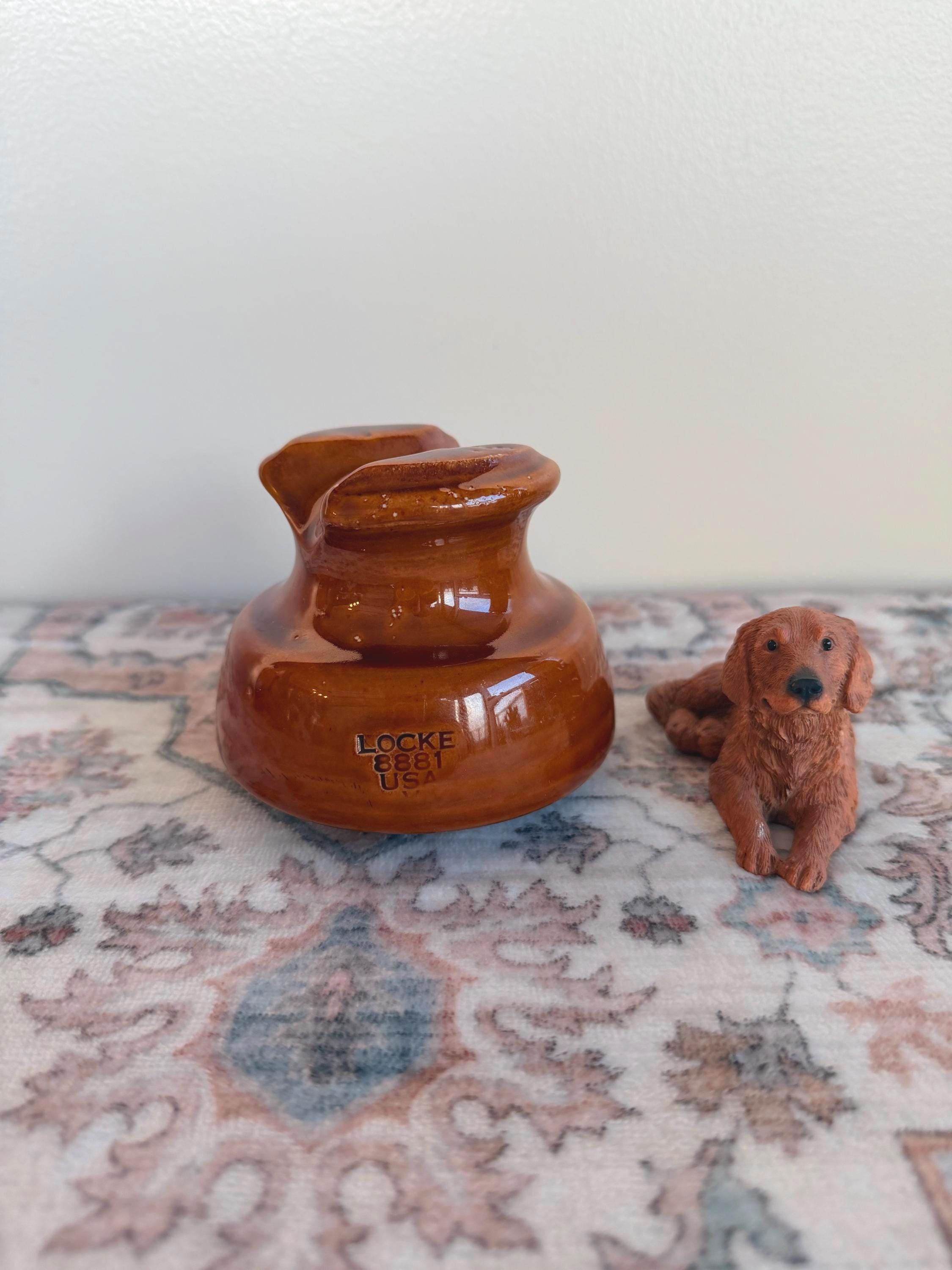 Vintage Ceramic Electrical Insulators – Assorted Glazes and Sizes
