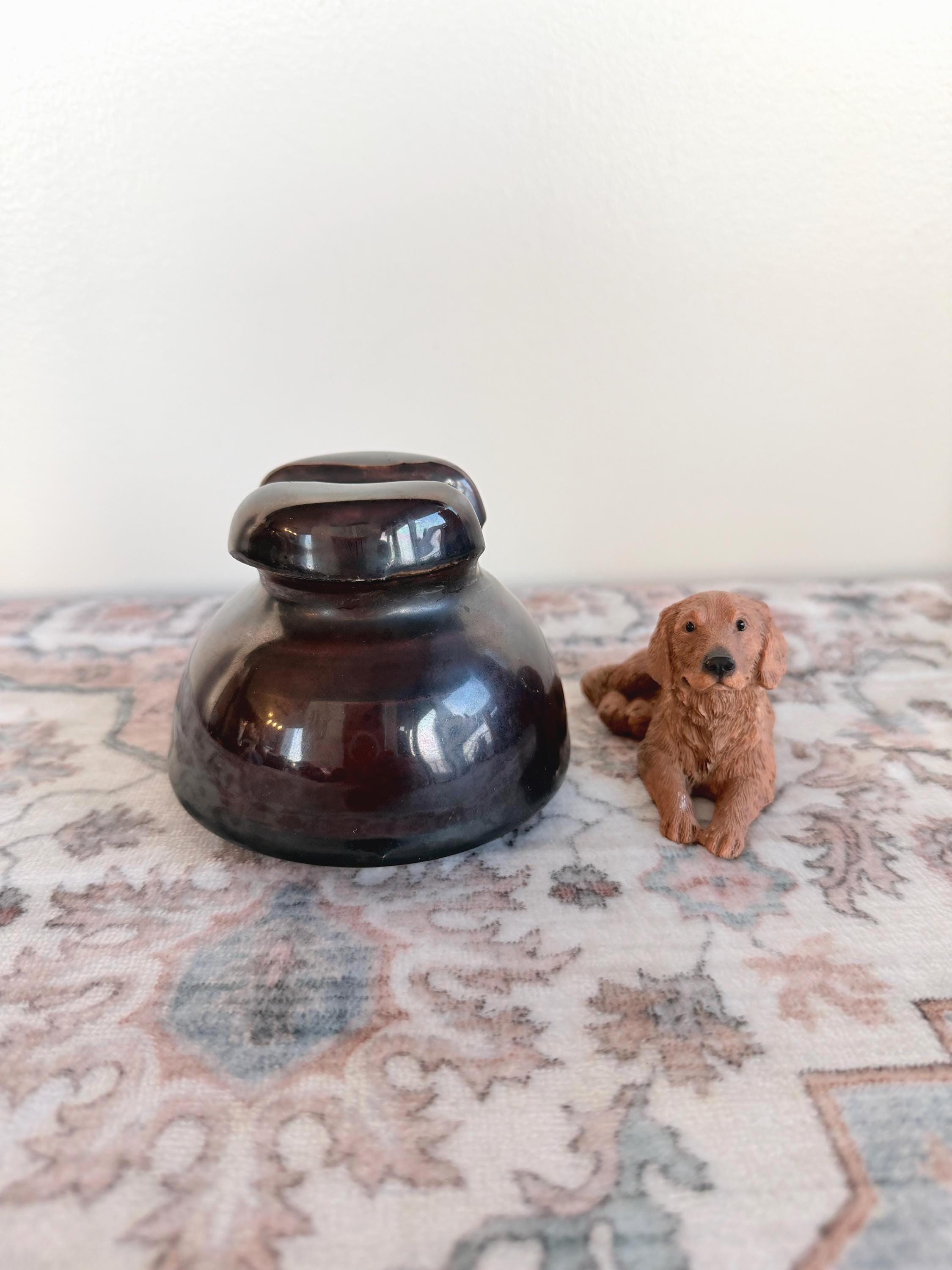 Vintage Ceramic Electrical Insulators – Assorted Glazes and Sizes