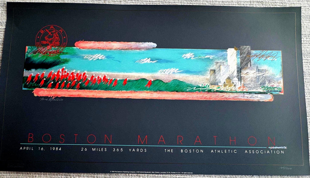 Boston Marathon – 1984 – Tore Wallin | Silkscreen (125/500)