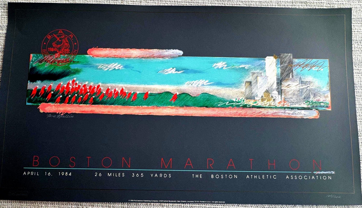 Boston Marathon – 1984 – Tore Wallin | Silkscreen (125/500)