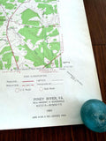 Piney River, Virginia – USGS Quadrangle Map | 1963