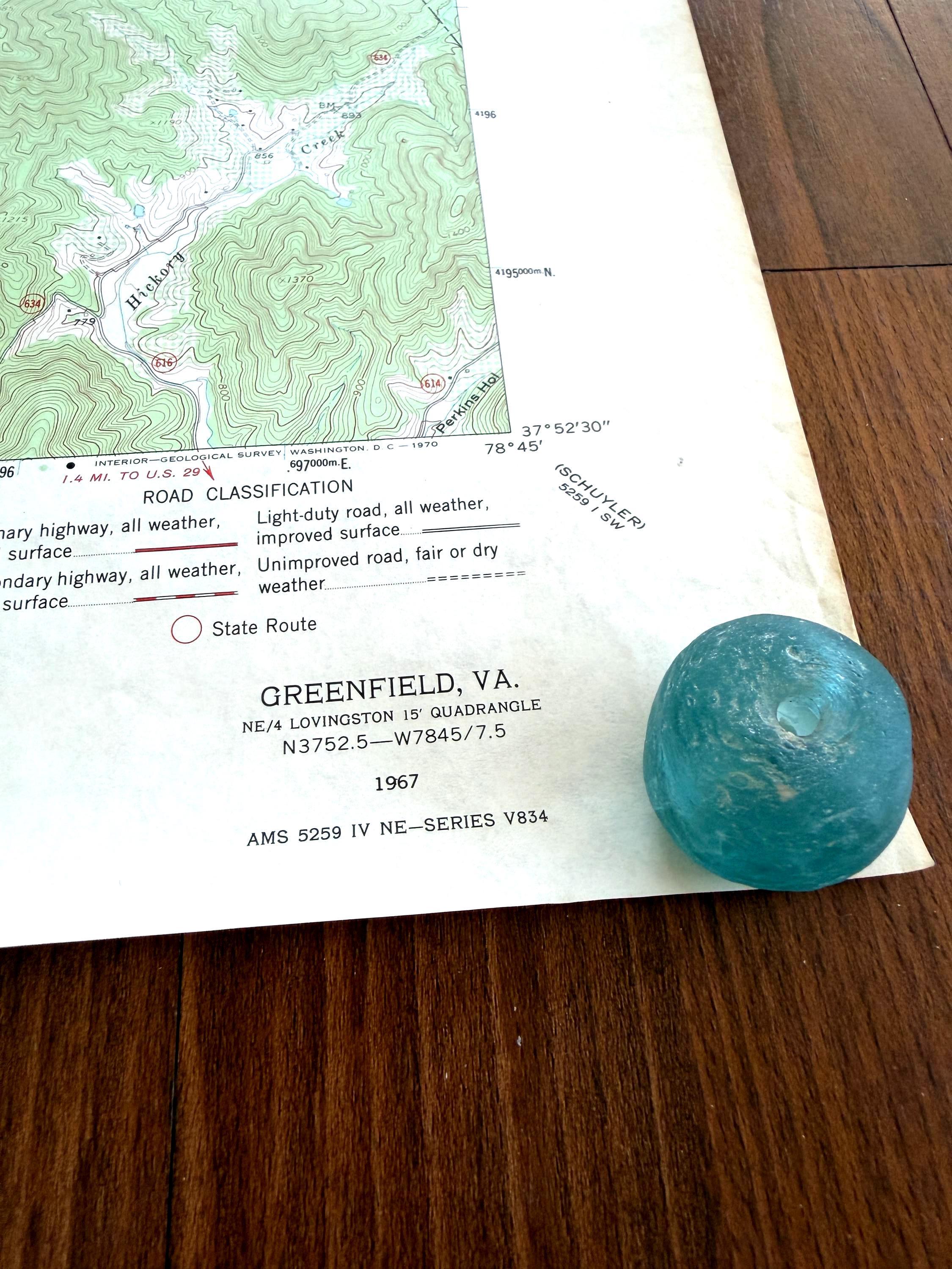 Greenfield, Virginia – USGS Quadrangle Map | 1967