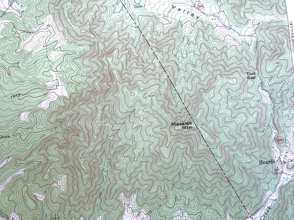 Greenfield, Virginia – USGS Quadrangle Map | 1967