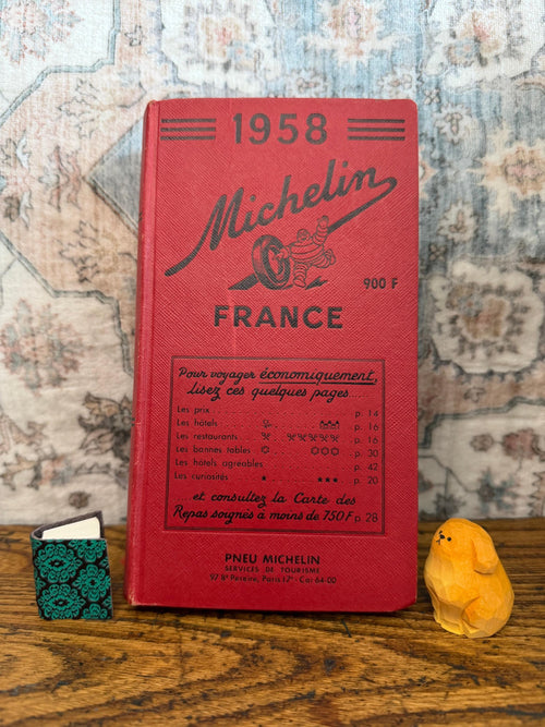 1958 Michelin Guide France