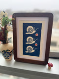 Simple French Cookery Book Plate Print 1958 – Snails
