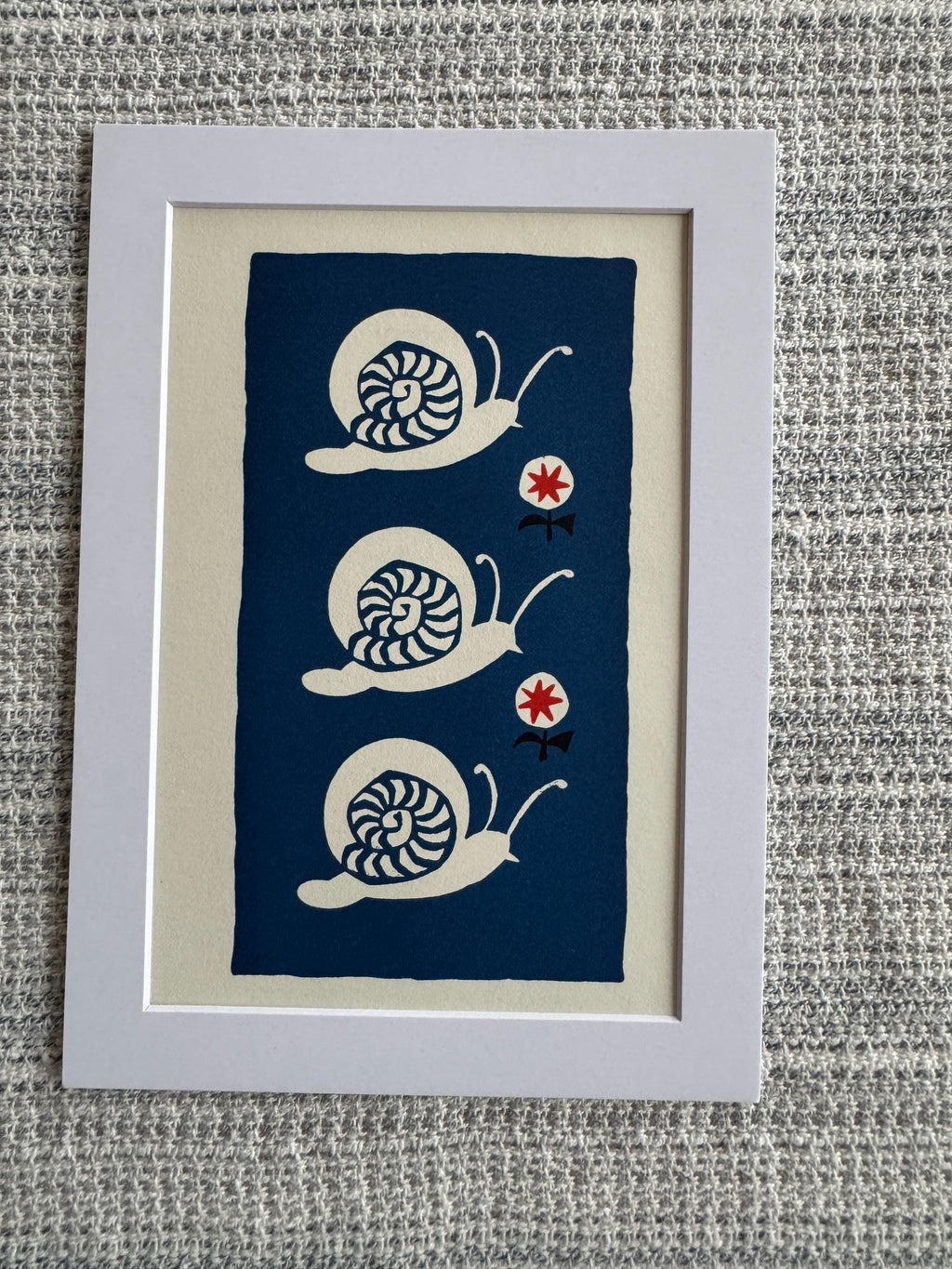 Simple French Cookery Book Plate Print 1958 – Snails