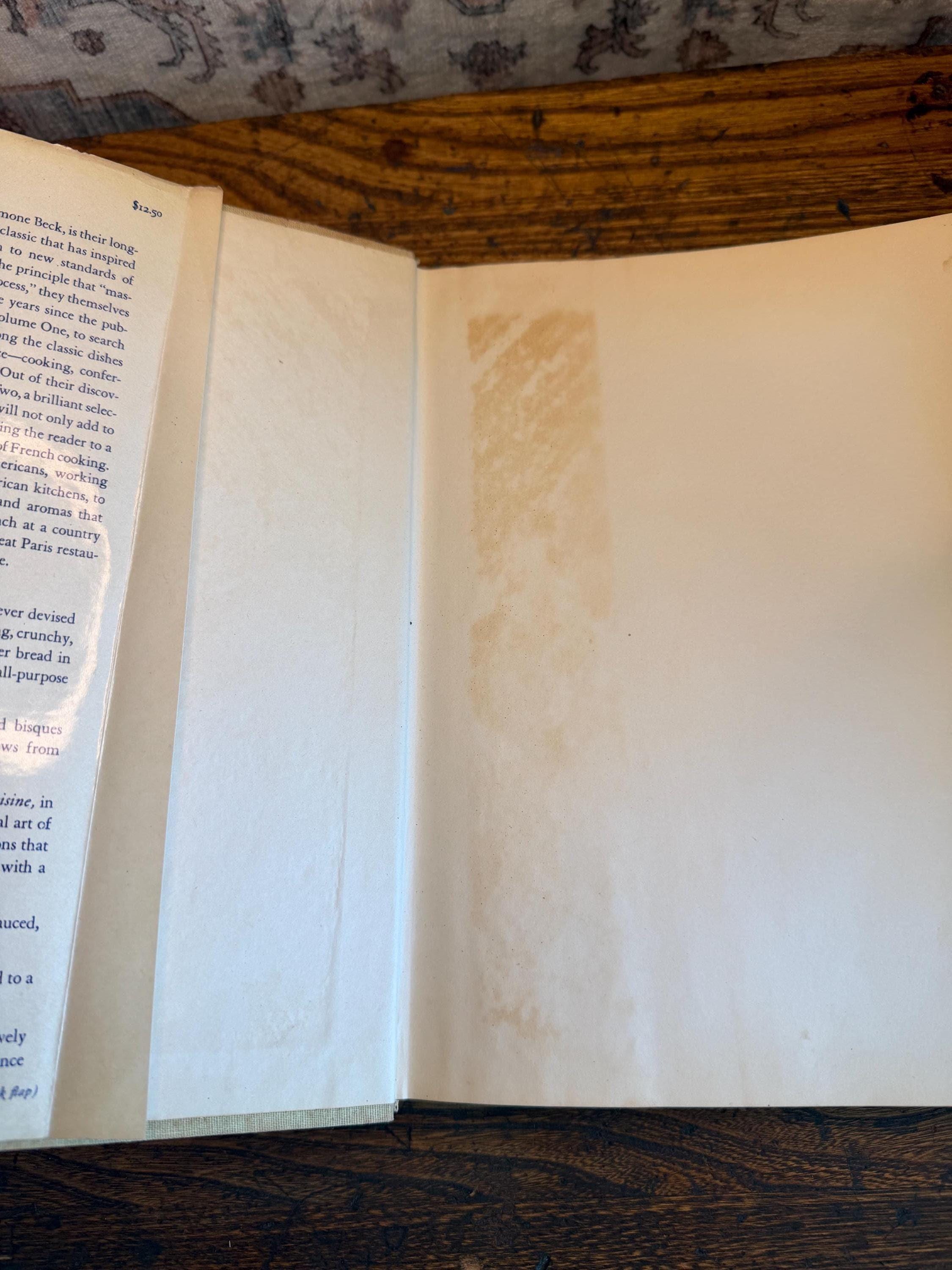 Mastering French Cooking Volume Two Julia Child | First Edition Hardcover (1970)