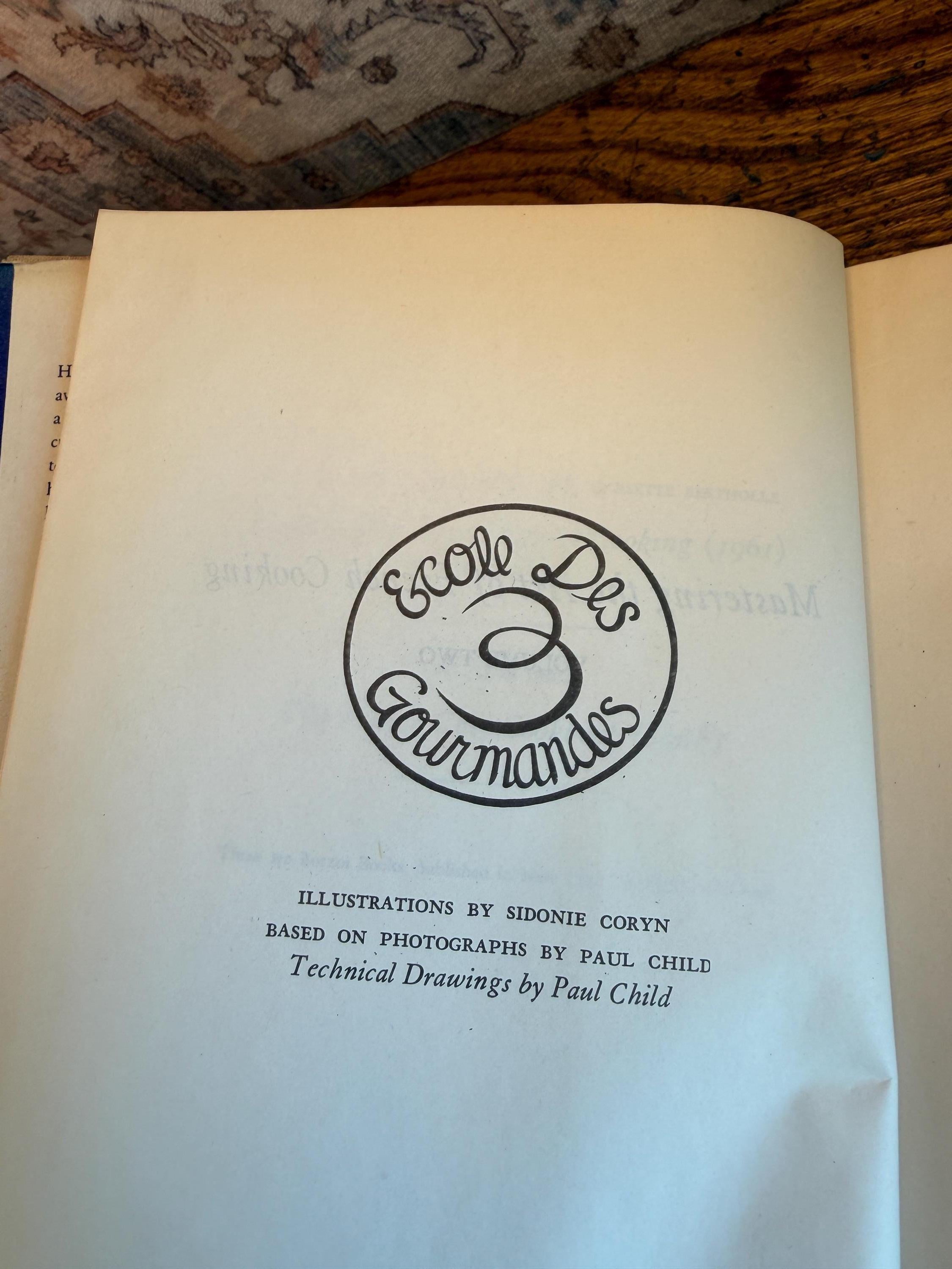 Mastering French Cooking Volume Two Julia Child | First Edition Hardcover (1970)