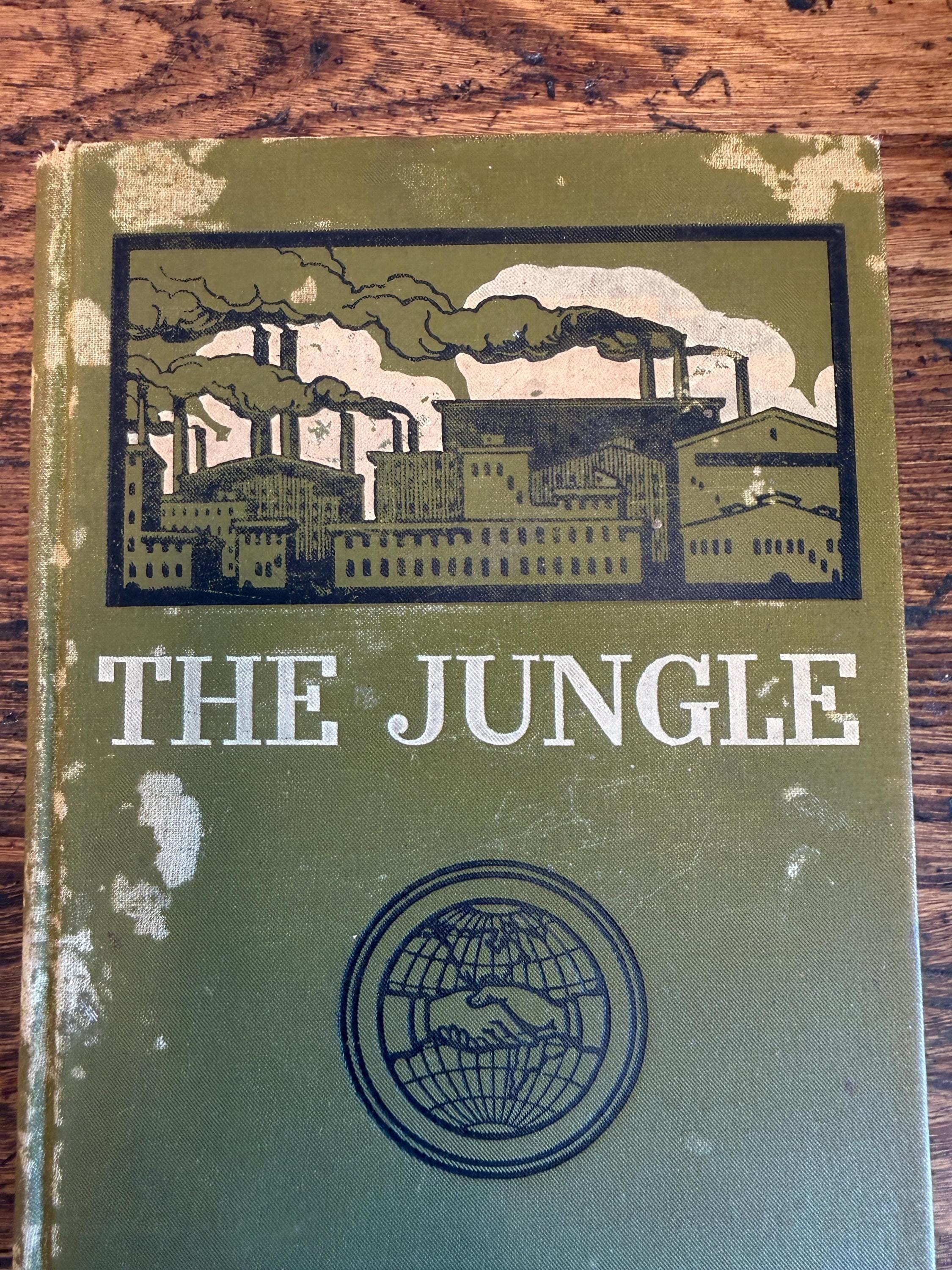 The Jungle by Upton Sinclair | 1906 Sustainers’ Edition Hardcover Book