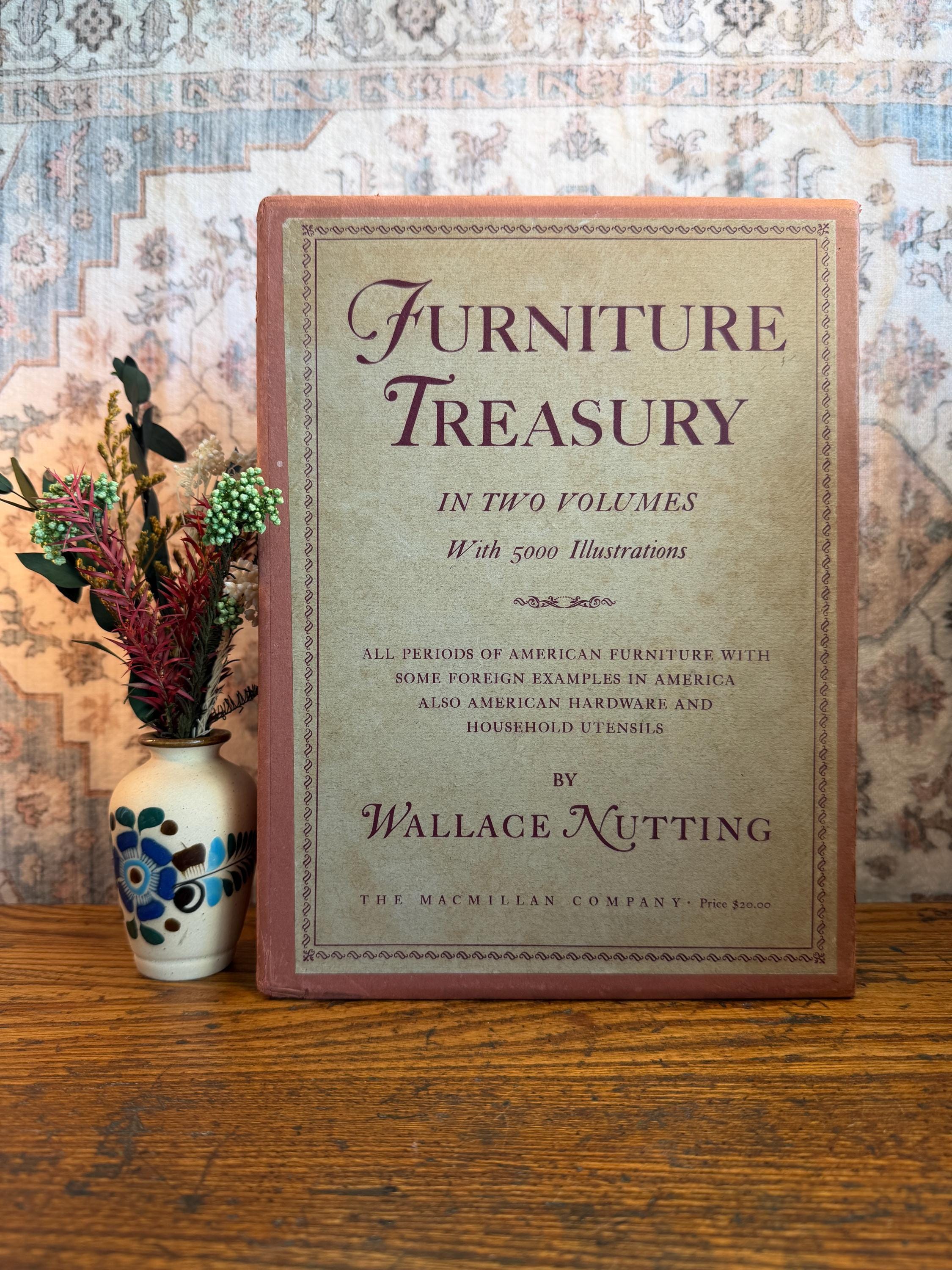 Furniture Treasury by Wallace Nutting | 1948 Two Volume Set