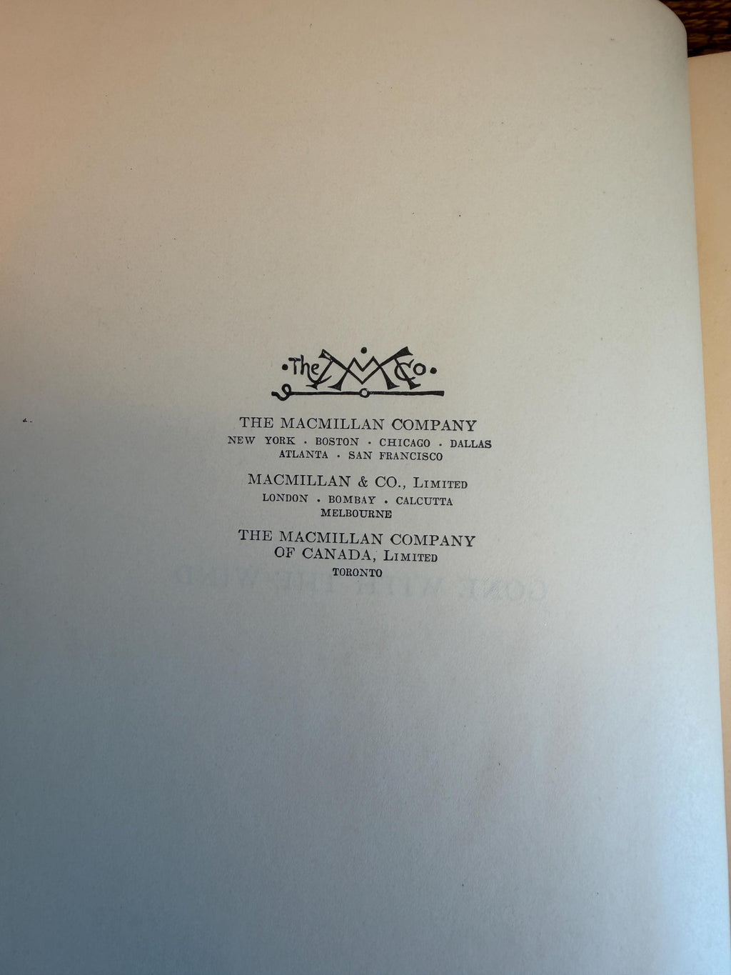 Gone With the Wind by Margaret Mitchell | 1936 First Edition Hardcover