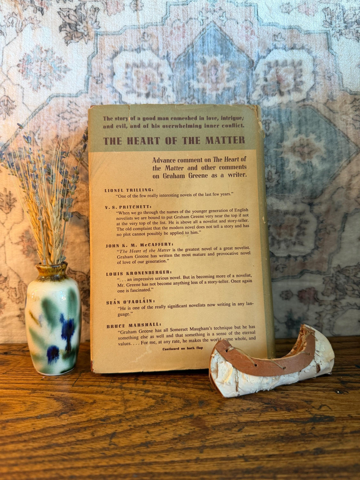 The Heart of the Matter by Graham Greene | 1948 First U.S. Edition Hardcover