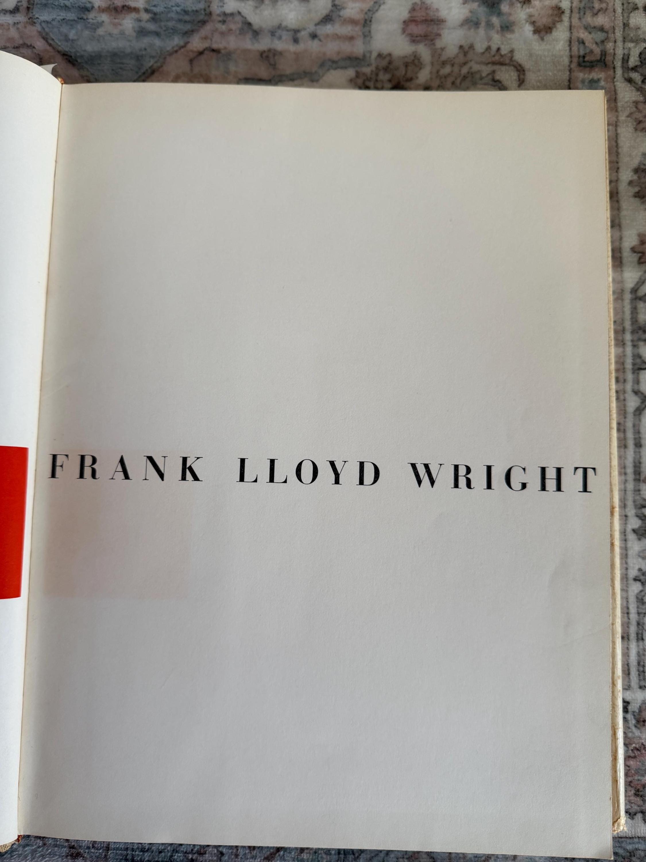 A Testament by Frank Lloyd Wright | 1957 Hardcover