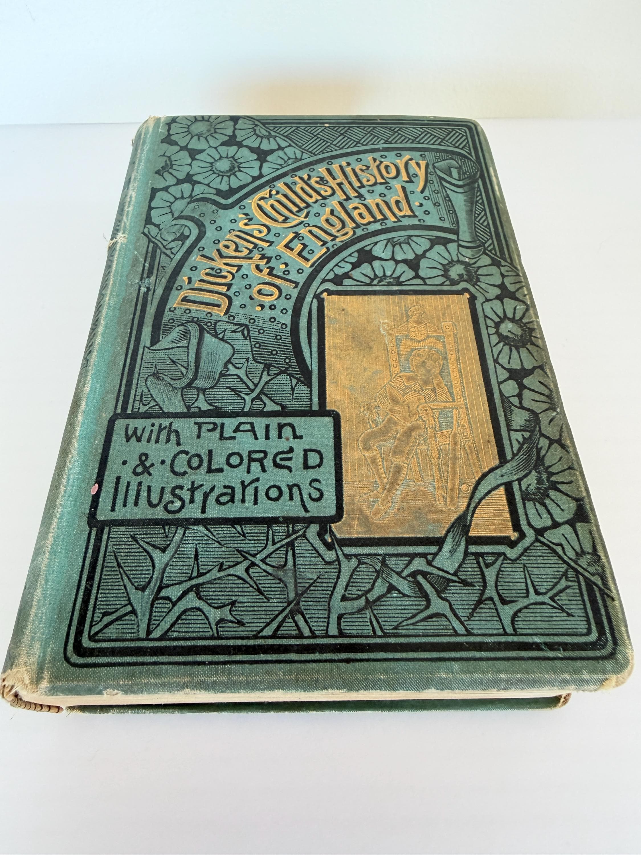A Child's History of England by Charles Dickens | 1885 Hardcover