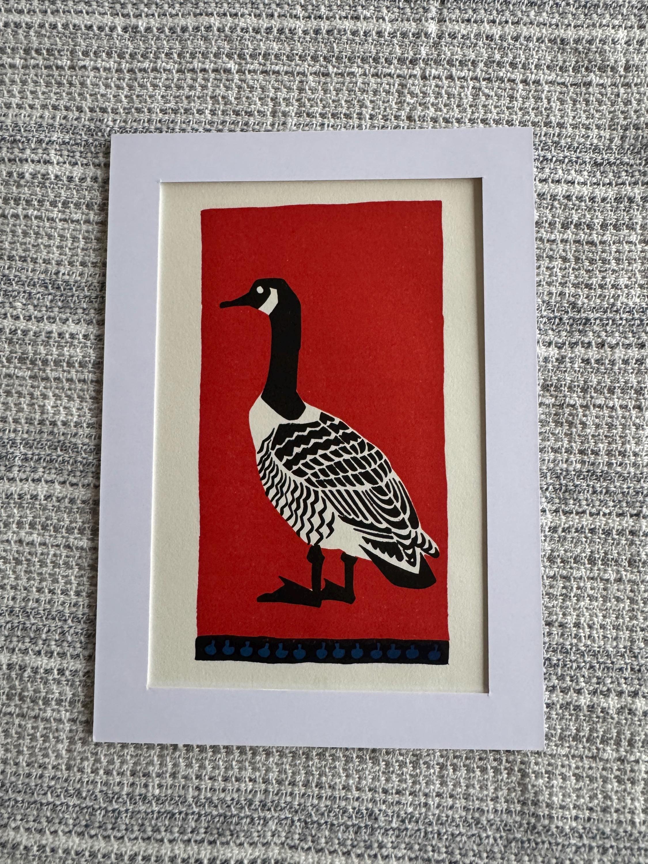 Simple French Cookery Book Plate Print 1958 – Goose