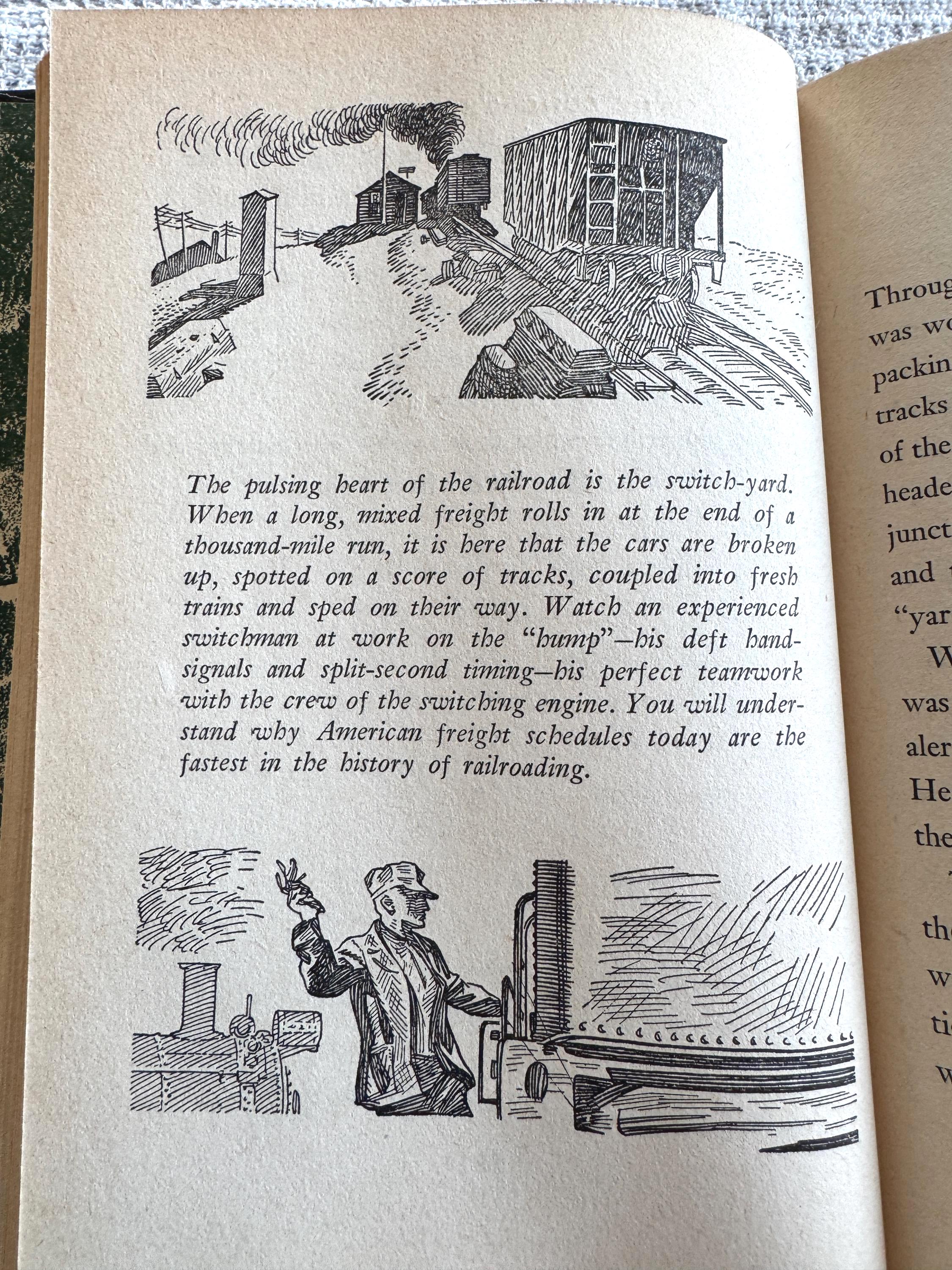 The Long Trains Roll by Stephen W. Meader | 1944 Hardcover