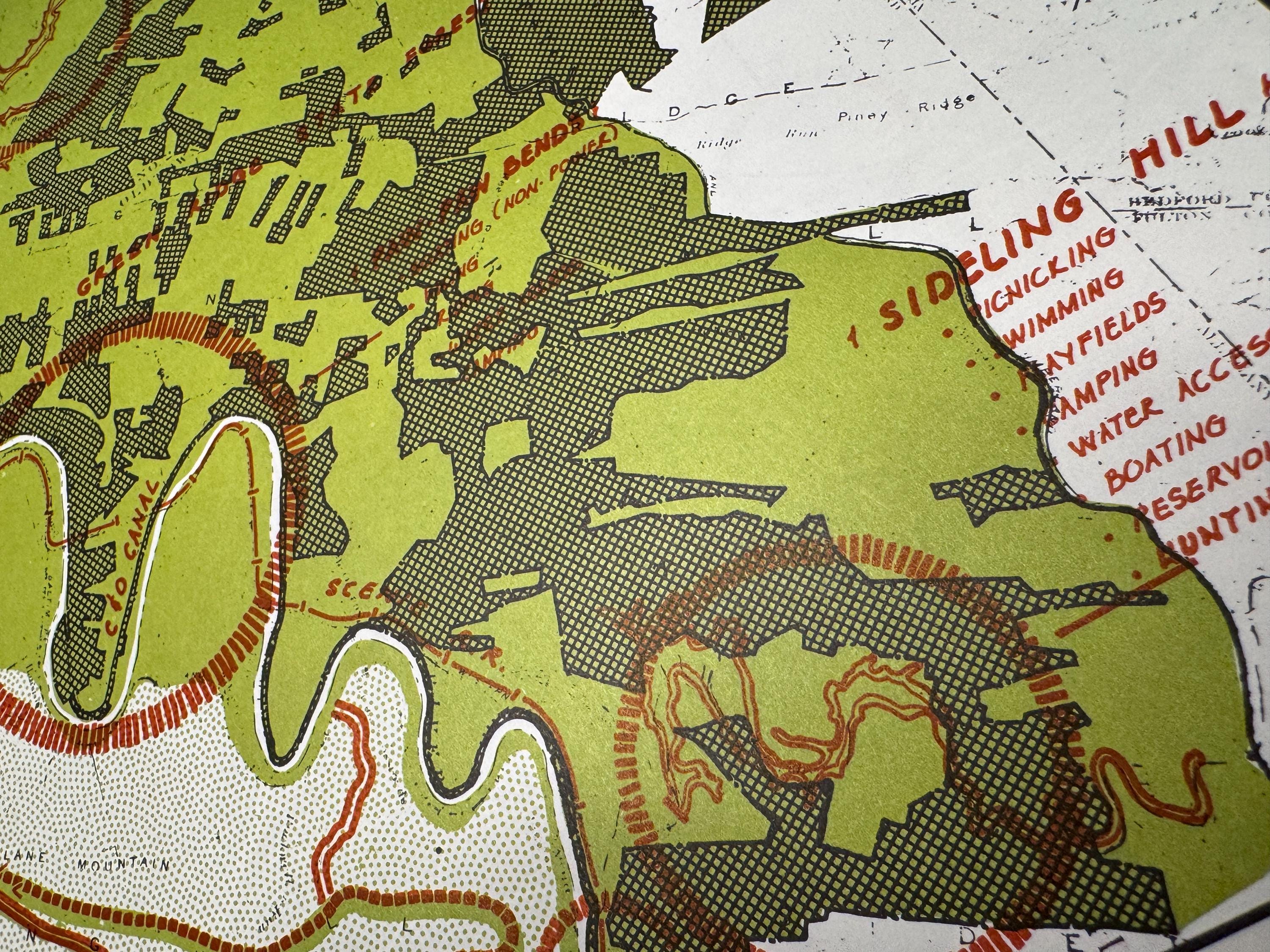 Paw Paw Bends and Mill Run to Paw Paw Maps | Potomac Valley, 1966