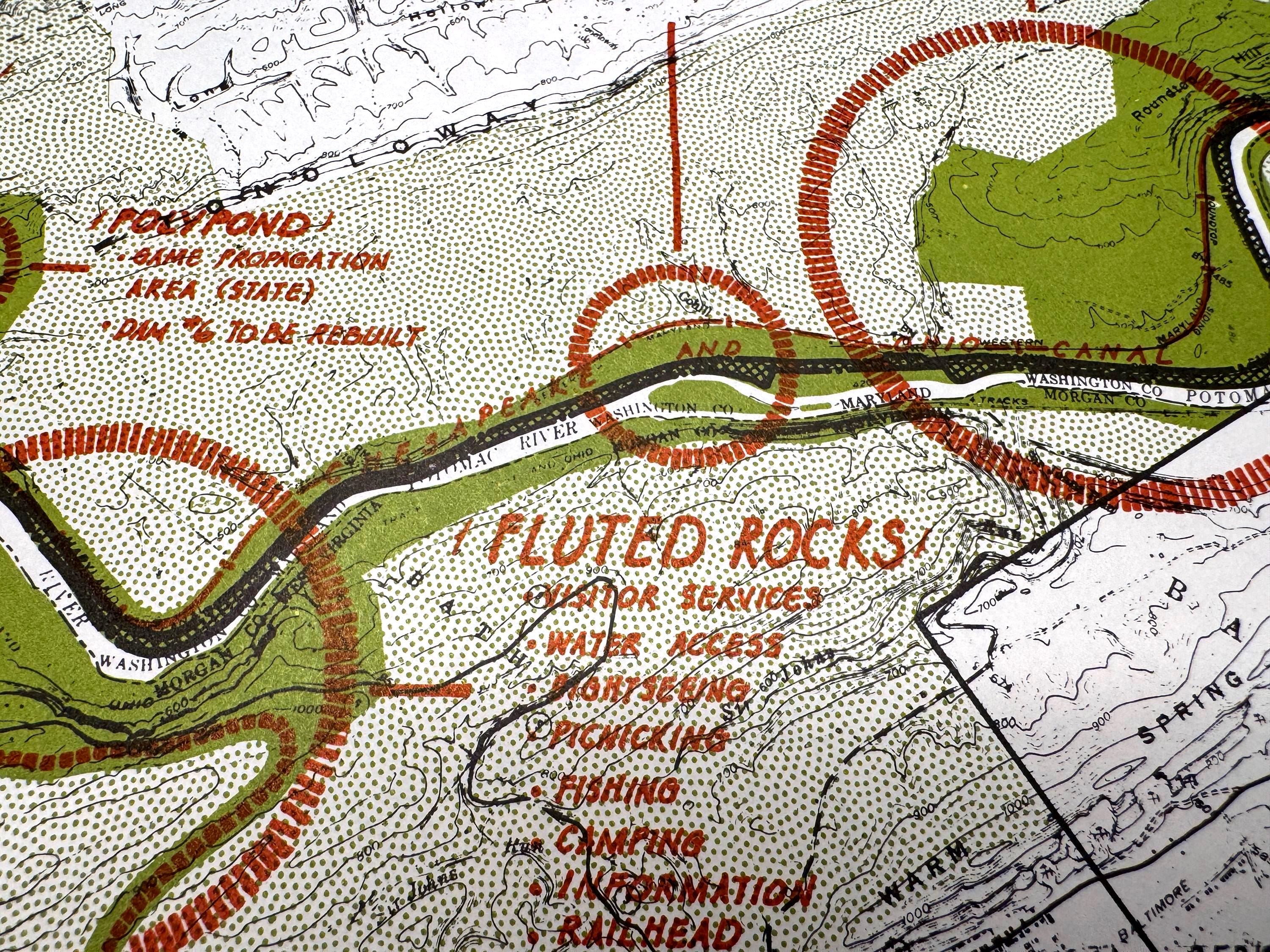 Kasecamp Bend to Round Top Hill and Hancock to Fort Frederick Maps | Potomac Valley, 1966