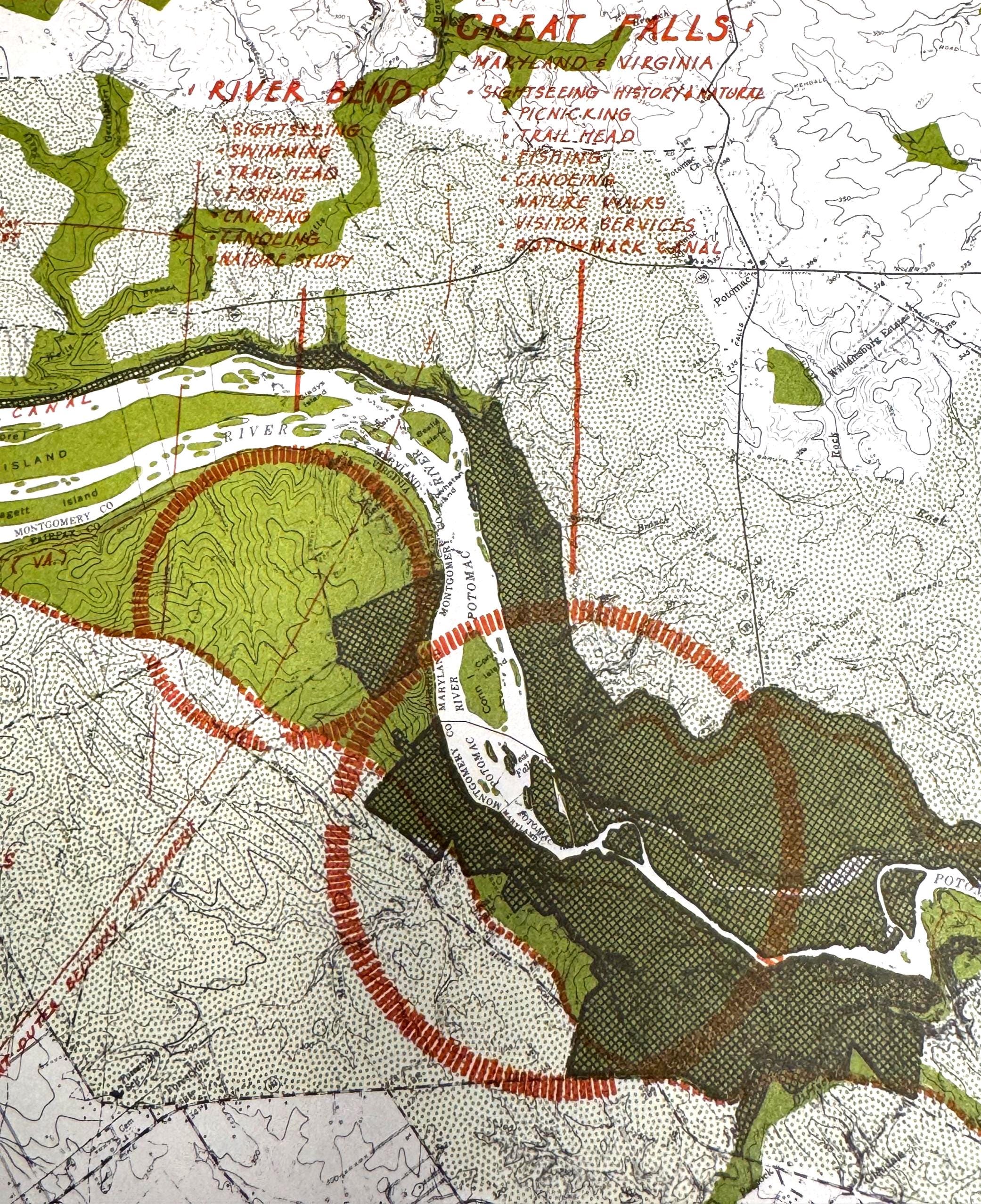 Blockhouse Point to Beltway Map | Potomac Valley, 1966