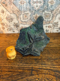 Leaf Sprig Vintage Hand-Carved Textile Printing Block