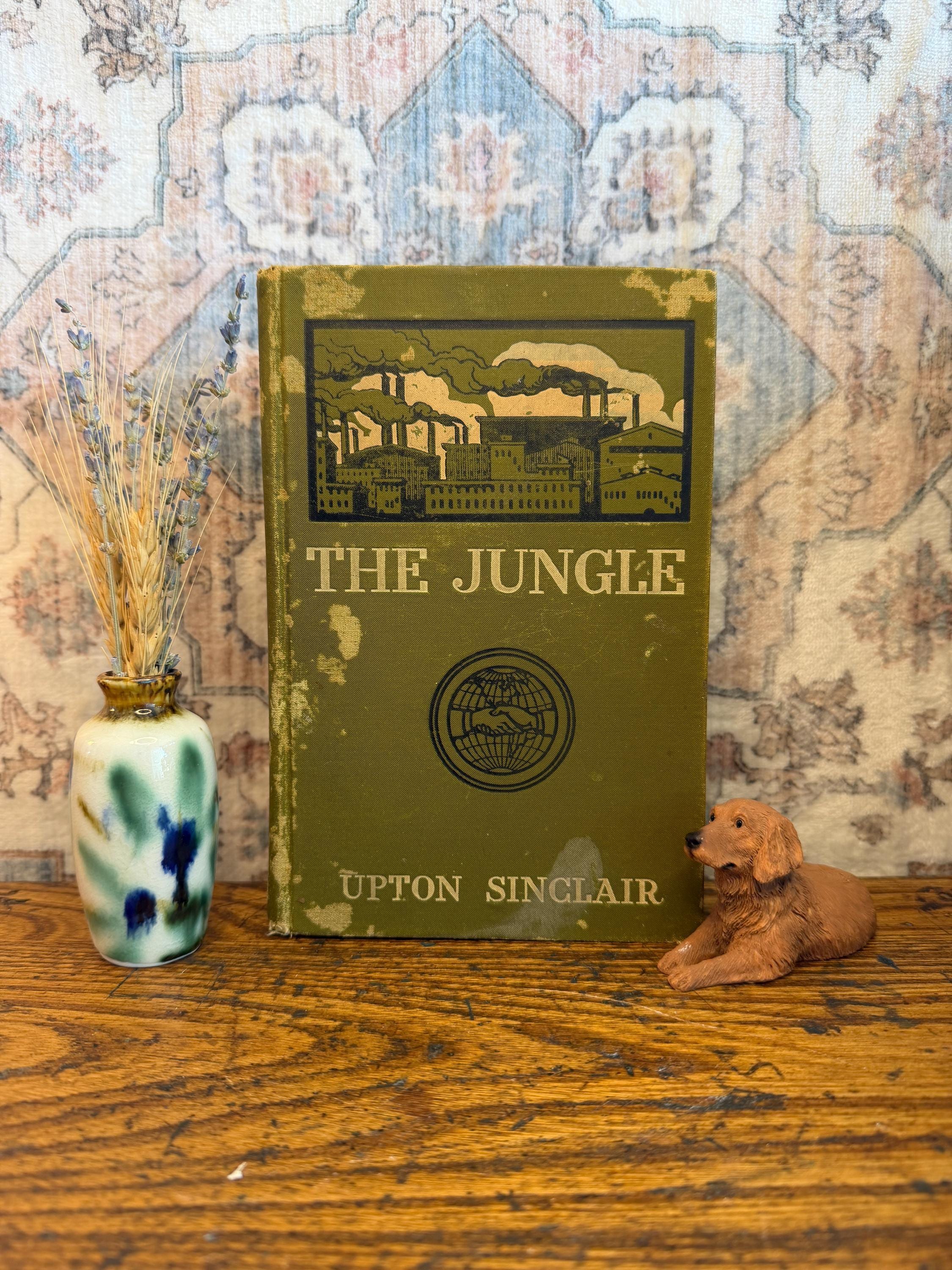 The Jungle by Upton Sinclair | 1906 Sustainers’ Edition Hardcover Book