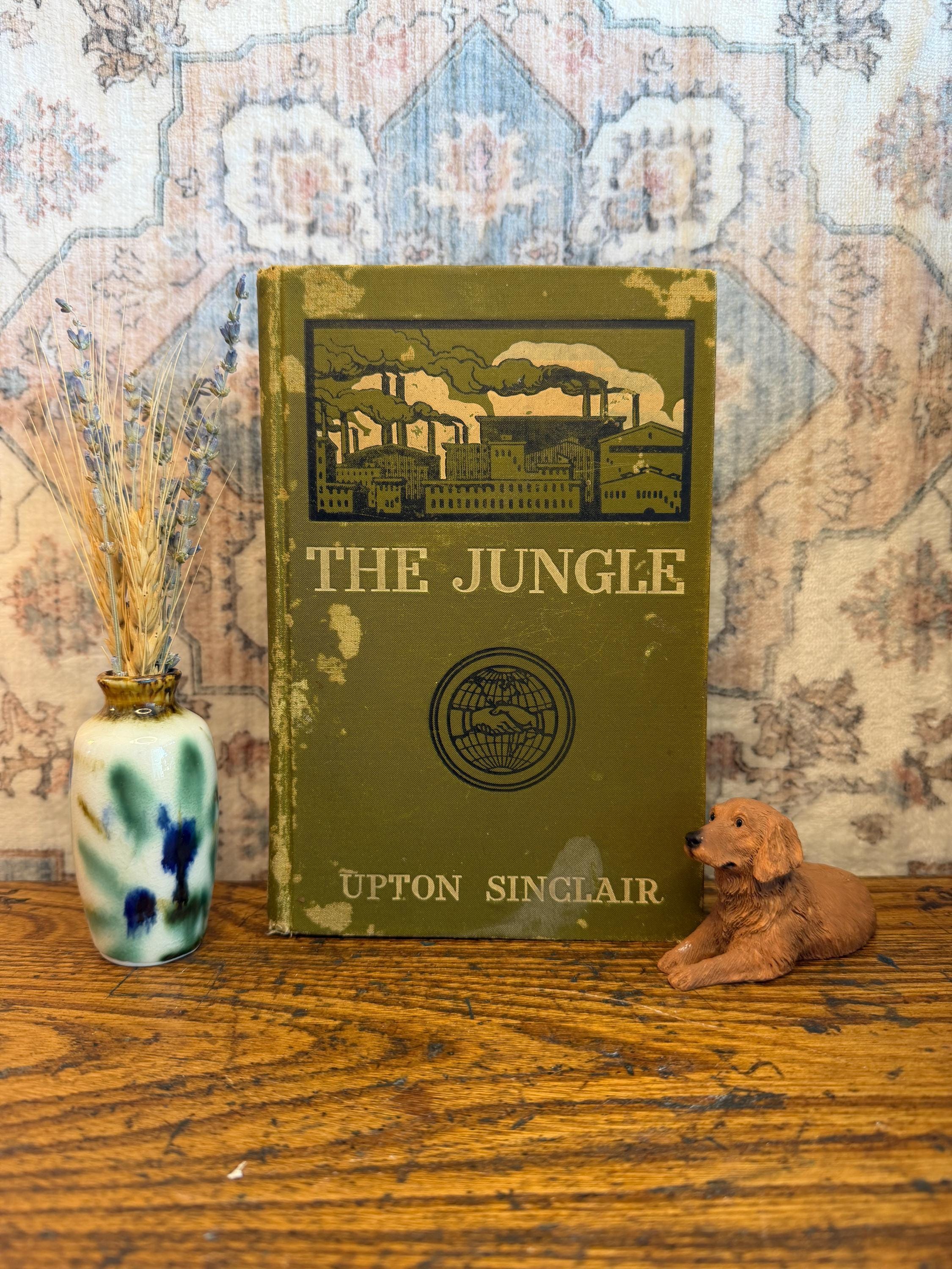 The Jungle by Upton Sinclair | 1906 Sustainers’ Edition Hardcover Book