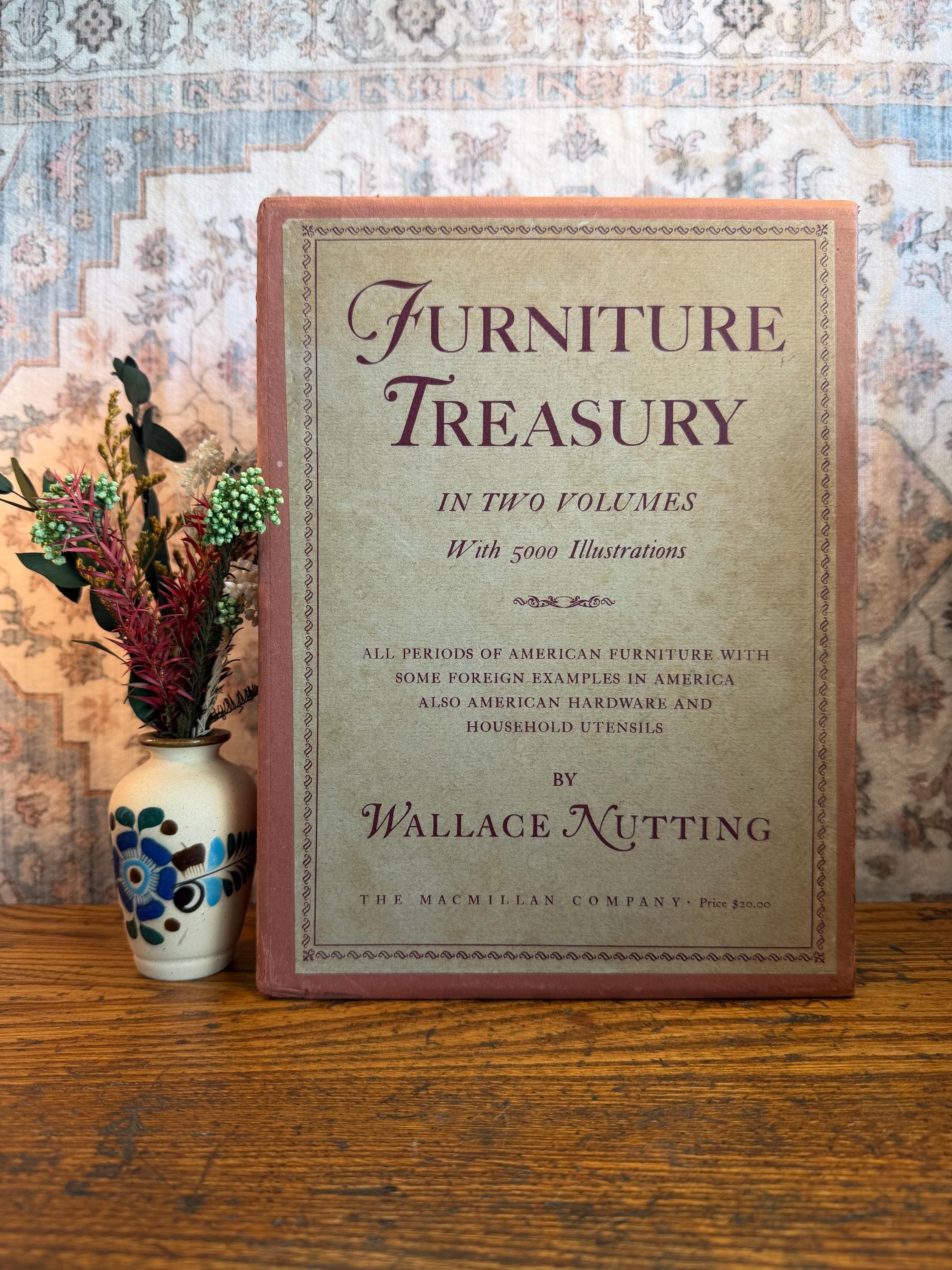 Furniture Treasury by Wallace Nutting | 1948 Two Volume Set