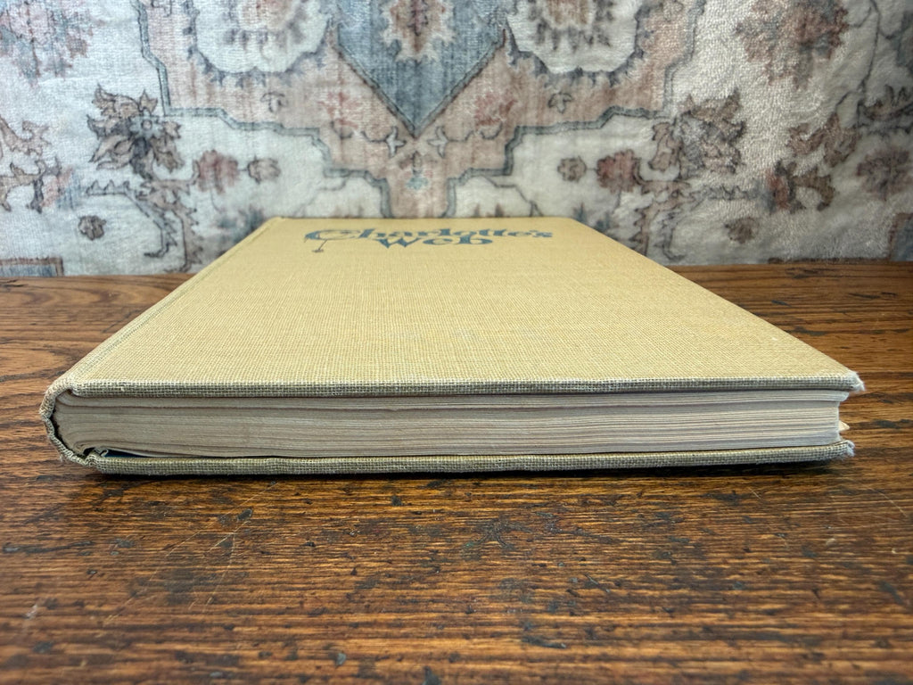 Charlotte’s Web by E.B. White | 1952 Illustrated Hardcover