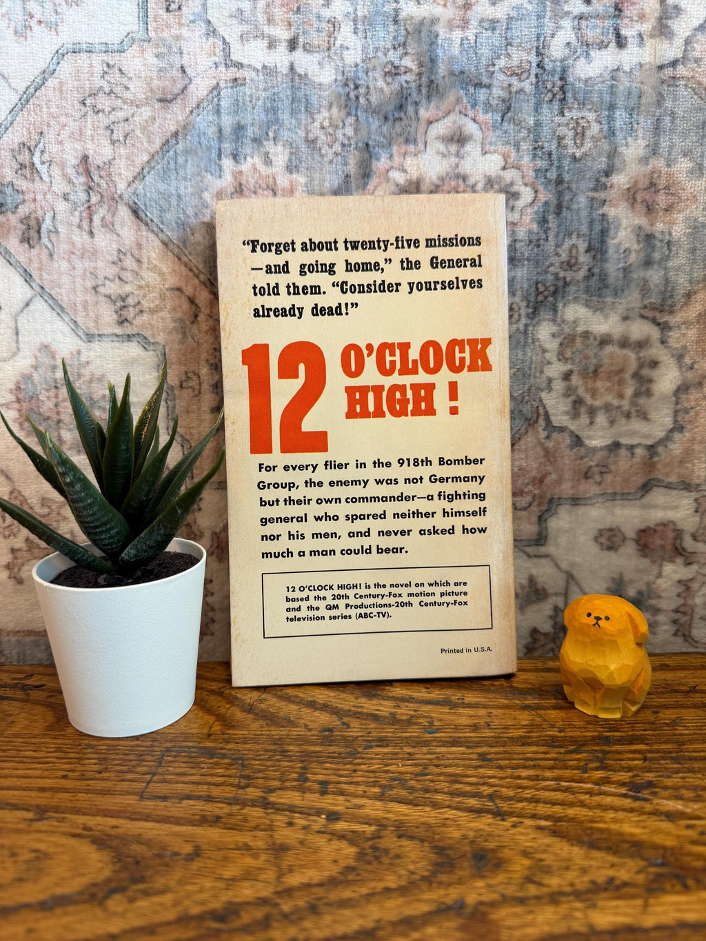 12 O’Clock High by Berne Lay Jr. | 1965 Paperback