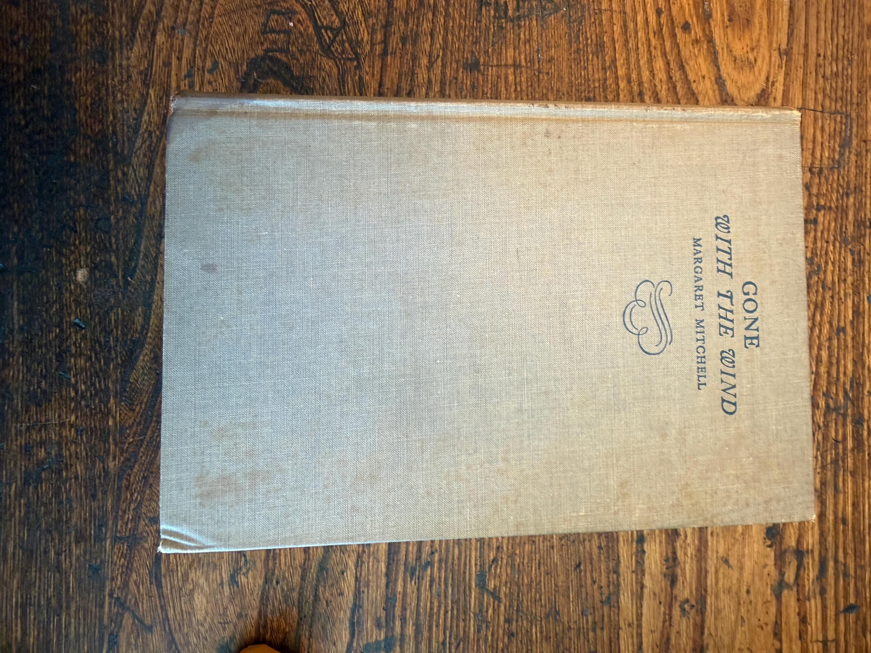 Gone With the Wind by Margaret Mitchell | 1936 First Edition Hardcover